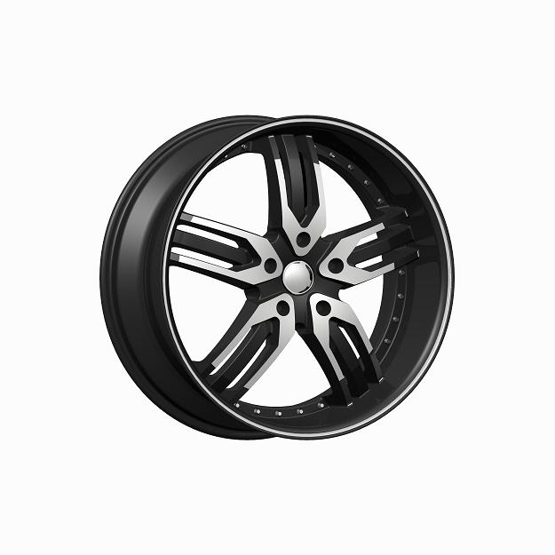 24" F5 Series 125 Black and Machined Package