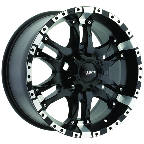 20" Ballistic Offroad Series 810 Black Package