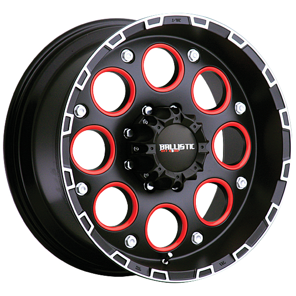 20" Ballistic Offroad Series 813 Black Package