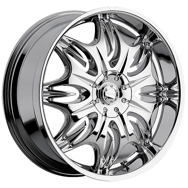 24" Incubus Alloys Series 716 Chrome Package