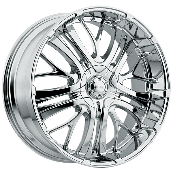 24" Incubus Alloys Series 500 Chrome Package