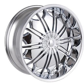 26" Tyfun Series 706 Chrome Package