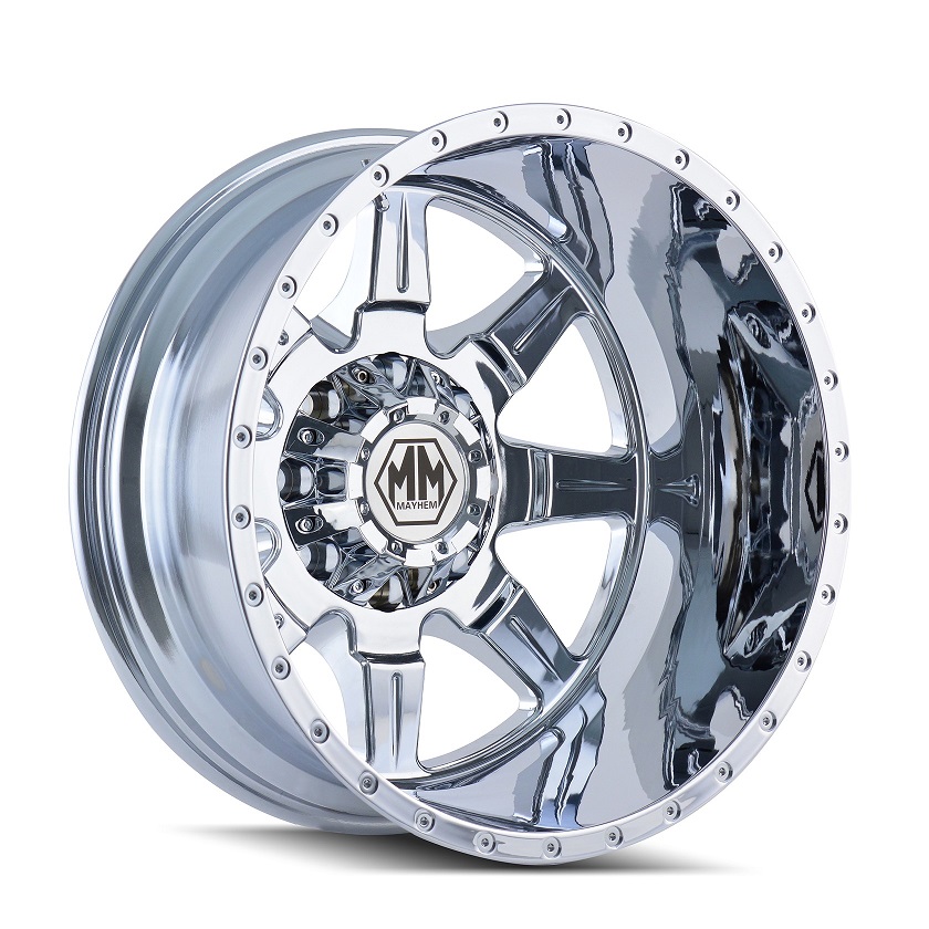 Monstir 8101 Chrome Dually 20quot; And 22quot; : Wheels : JK Motorsports Monstir 8101 Chrome Dually 20quot; And 22quot; : Wheels : JK Motorsports