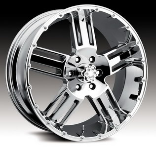 REV WHEELS Rev 811 Revolver RWD No Ring Chrome