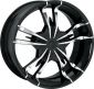 Forte Wheels F7 Gloss Black and Machined