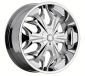 22" Akuza wheels and tires