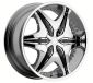 24" Akuza Wheels and tires