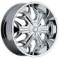 20" Akuza Road Concepts Series 508 Chrome Package