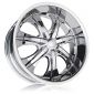 24" Velocity Series 725 Chrome Package
