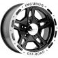 17" Incubus Alloys Series 511 Black w/ 33" Tires