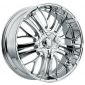 24" Incubus Alloys Series 500 Chrome Package