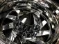 24.5x8.25 Custom Cut Direct Bolt Phantom 10 Lug Dually Wheels Package