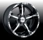 REV WHEELS 813 50 Cal Black Off Road