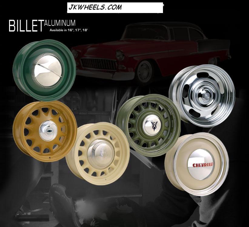 Vintage Truck Wheels Pro Comp Wheels Vintage Polished 6 Lug Wheel;