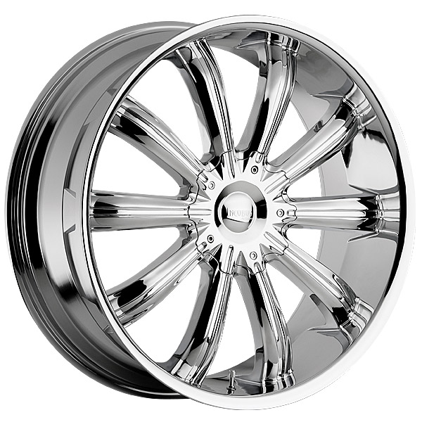 22" Incubus Alloys Series 765 Chrome Package
