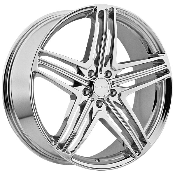 22" Menzari Series Z12 Chrome Package