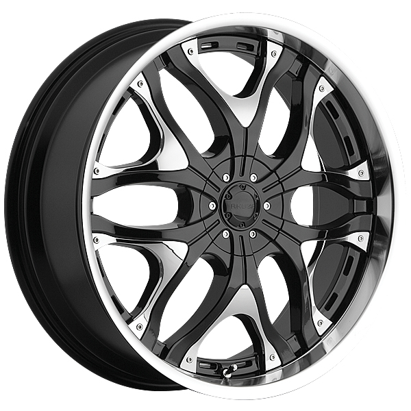 22" Akuza Road Concepts Series 702 Black Package