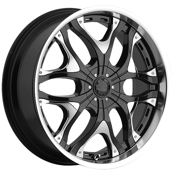 22" Akuza Road Concepts Series 702 Black Package