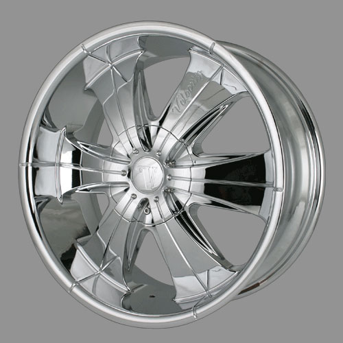 24" Velocity Series 166 Chrome Package