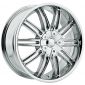 18" Incubus Alloys Series 821 Chrome Package