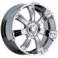 22" Incubus Alloys Series 501 Chrome Package